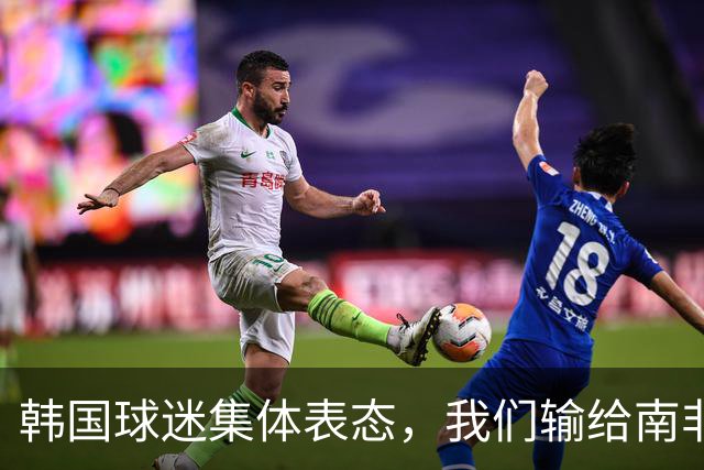 韩国球迷集体表态，我们输给南非，是因为中国国足坑了我们